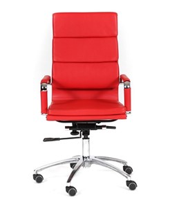 Кресло офисное CHAIRMAN 750 экокожа красная в Пскове - предосмотр 1